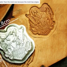 Adler muster Hand-arbeit einzigartige design leder arbeits werkzeuge carving schläge stempel handwerk leder mit leder carving werkzeuge