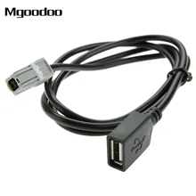 New Car USB MP3 Audio AUX-in Input Interface Adapter Cable For Toyota Camry RAV4 Yaris Corolla Sienna Tacoma Lexus Car-Styling yatour car radio usb sd aux in adapter for toyota lexus scion 6 6pin
