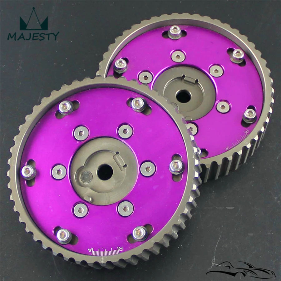 

Cam Gear pulley Pair fit MX-5 / MX5 BP6/BP8 NB6/8 camshaft gears purple