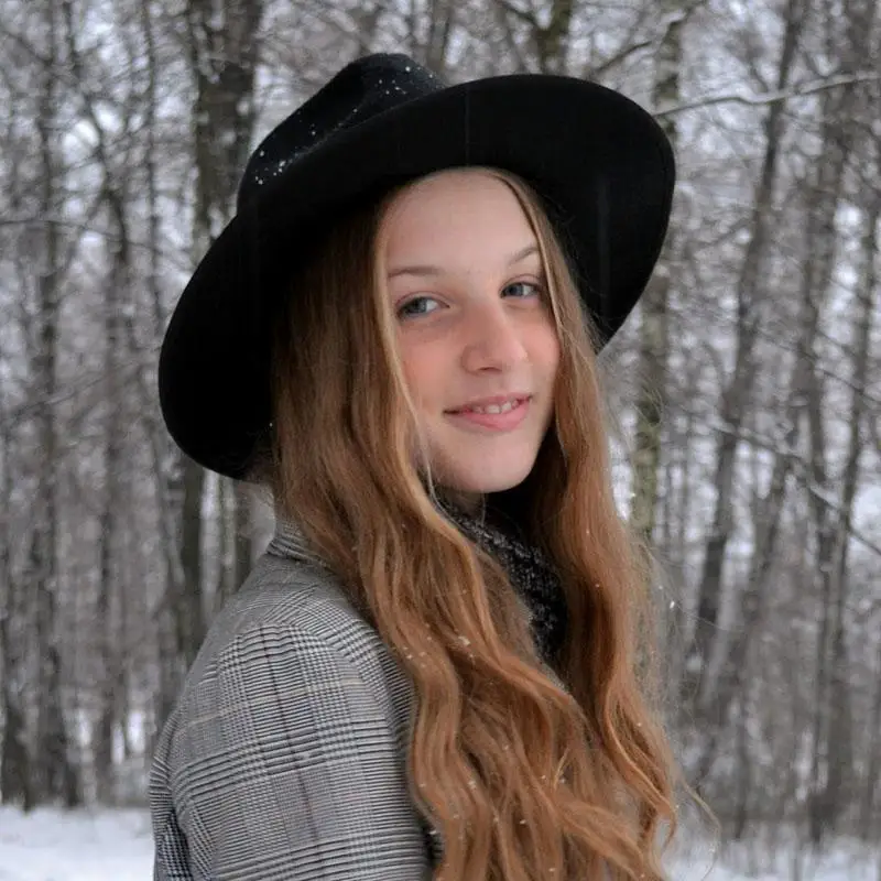 Fashion Ladies Women Retro Style Jazz Hat Trilby Spring Autumn Winter Cap Hats Solid Show Stage Dance etc. | Аксессуары для одежды