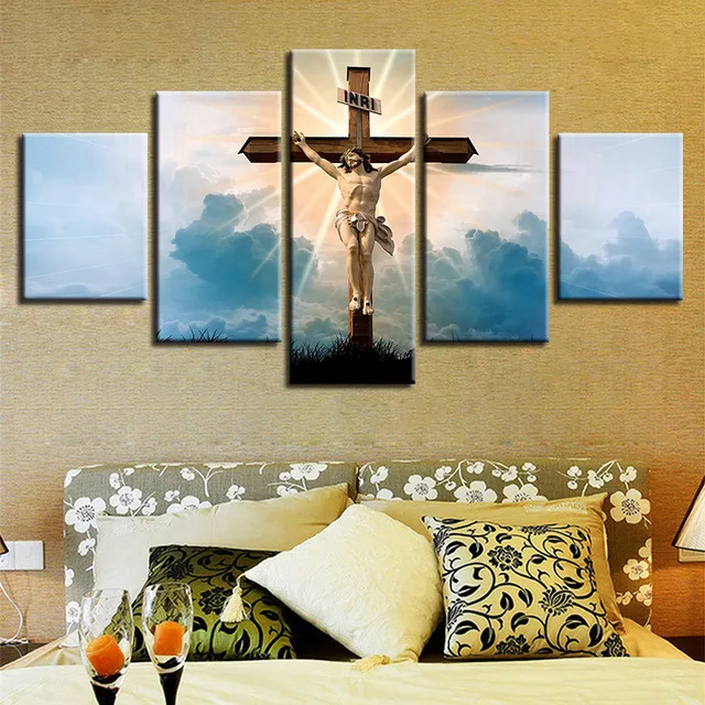 Modular-Canvas-Painting-Poster-5-Pieces-Christian-Religion-Jesus-God-Picture-Cross-Sunshine-Scenery-Modern-Prints.jpg_640x640