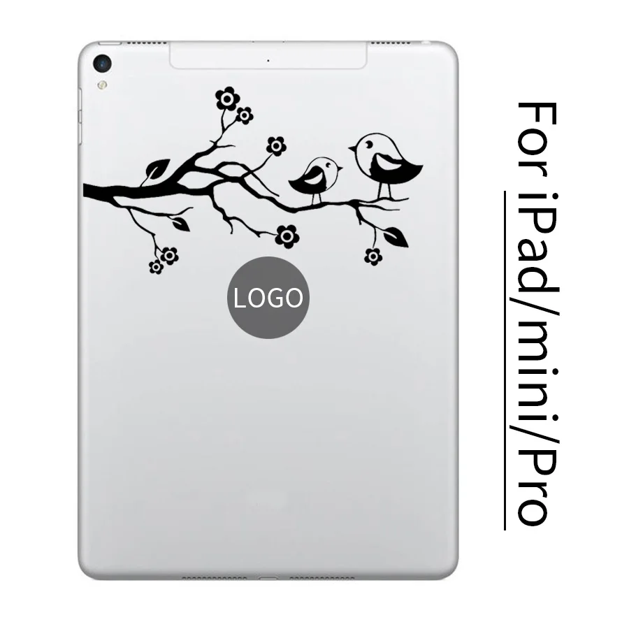 Cartoon Birds on Tree Decal Sticker for font b Apple b font iPad Air Pro Mini