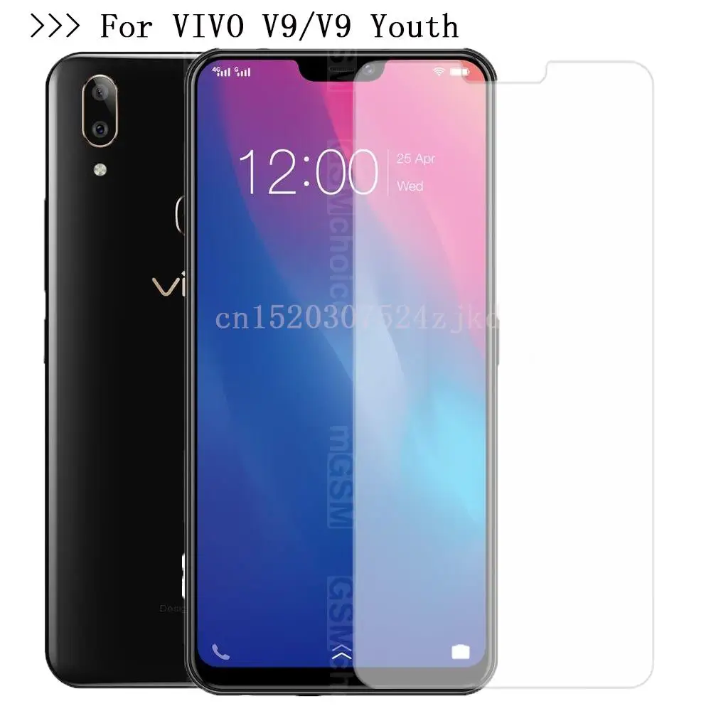 Protective Glass On For VIVO V9 Youth Tempered Glas vivo V9