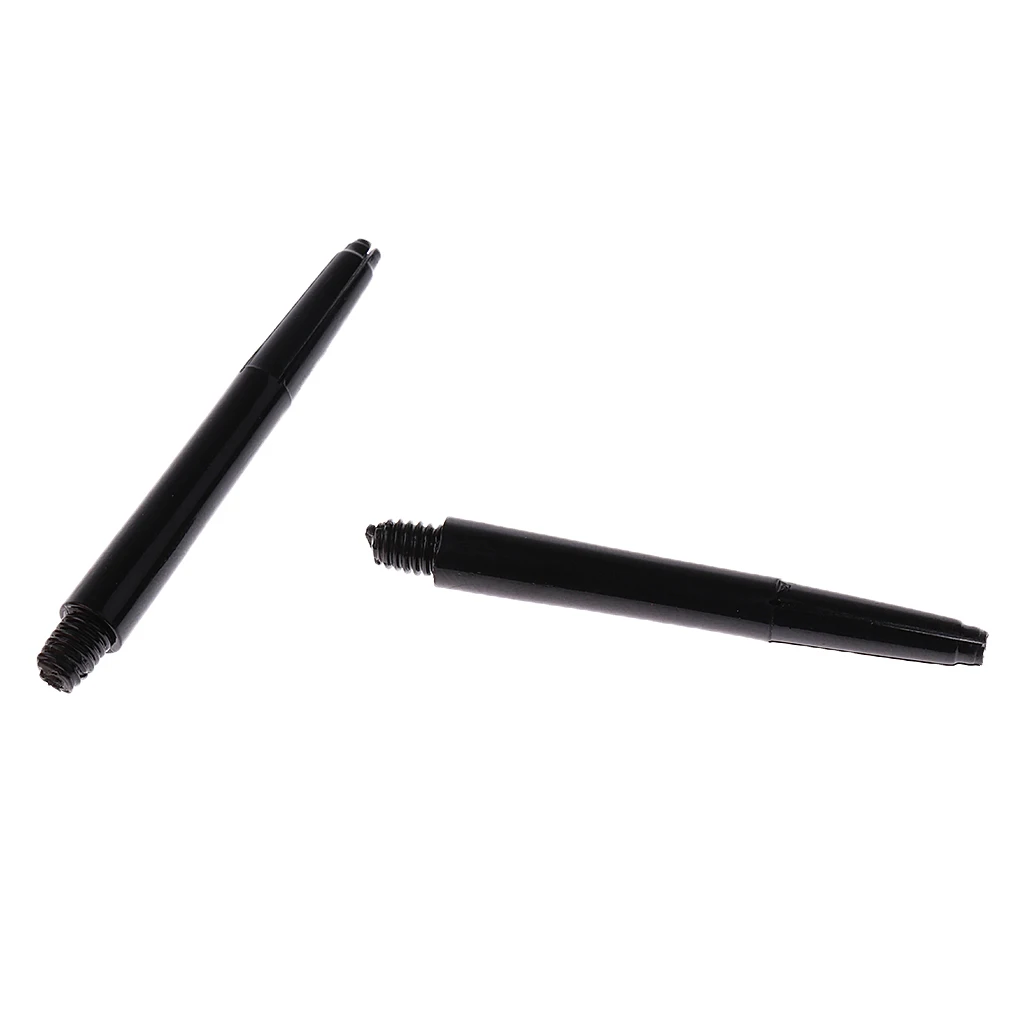 MagiDeal 90Pcs Durable Nylon 2BA Thread Dart Shafts Dart Stems Medium 43mm for Steel/Soft Tips Darts Accessories