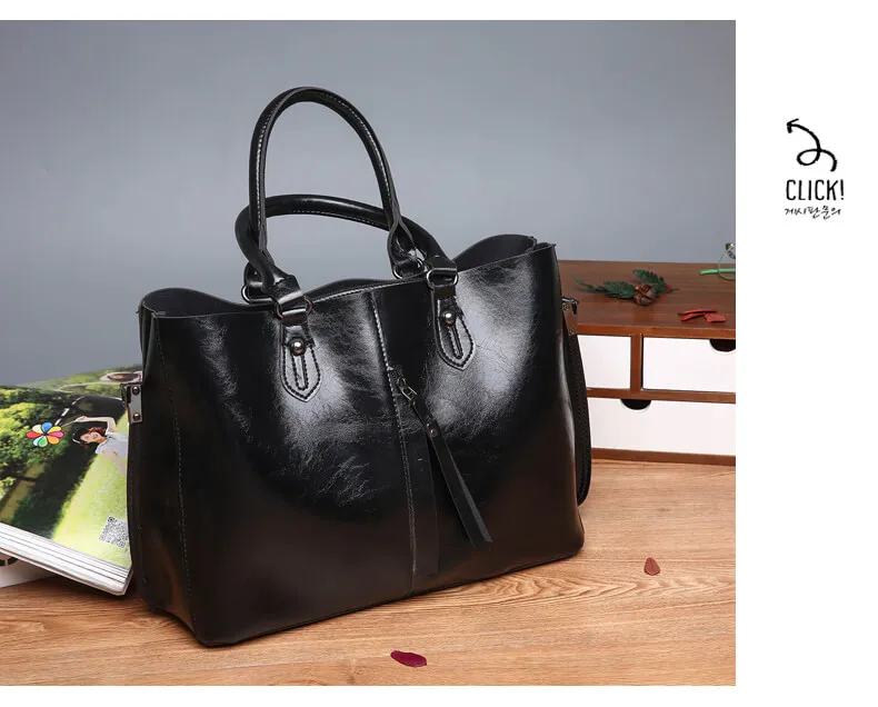 KULUOSIDI 2018 Винтаж Bolso Mujer кожаные сумочки Для женщин сумка Топ-ручкой с кисточкой Для женщин сумка большая сумка