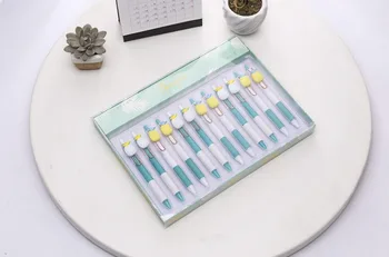 

creative Pineapple pie gel pen cartoon stationery prize kawaii student pen office write sign pen black neutral pen 24pc/lot
