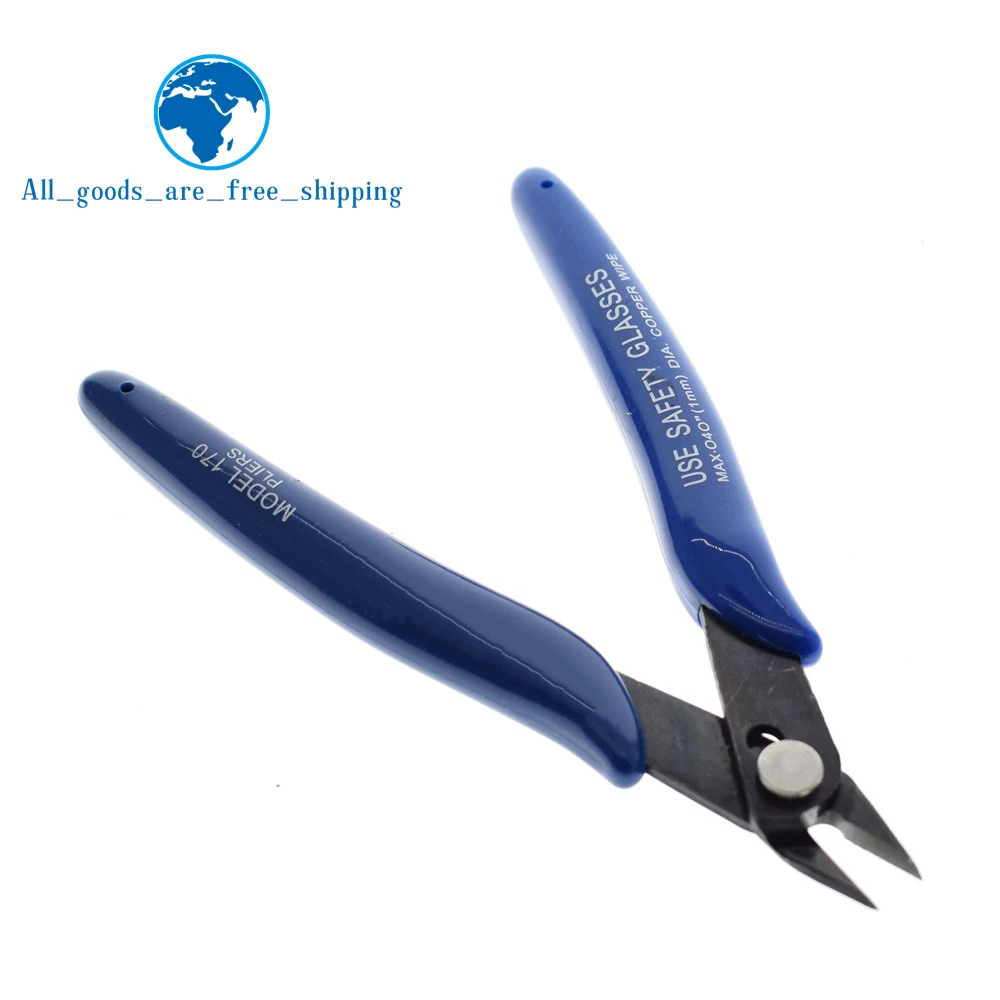 

TZT U.S. US American Plato. PLATO 170 Wishful Clamp DIY Electronic Diagonal Pliers Side Cutting Nippers Wire Cutter