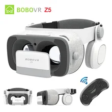 BOBOVR Z4 Update Z5 VR Glasses Android VR Box for Iphone Smartphone with Bluetooth Remote 3D Glasses Virtual Reality Cardboard