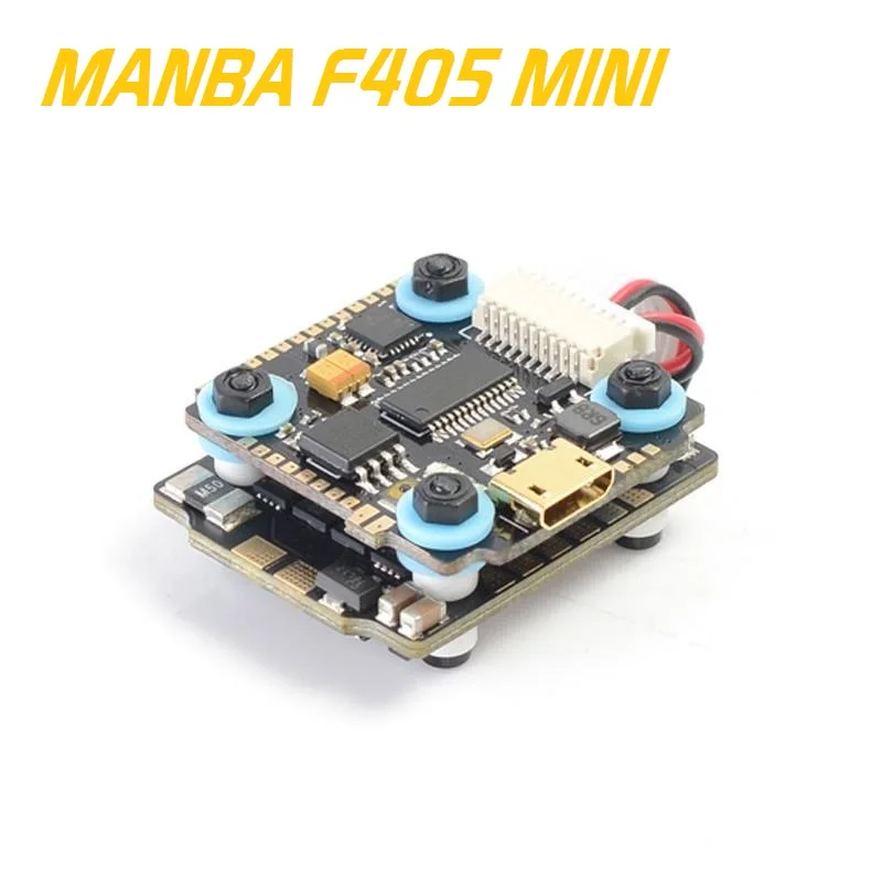 Контроллер полета MAMBA F405 Mini FC Betaflight & F25 25A 4in1 DSHOT600 FPV Racing бесщеточный ESC для RC
