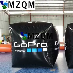 MZQM 2X2X2 m изготовленный на заказ квадратный надувной буй для события воды