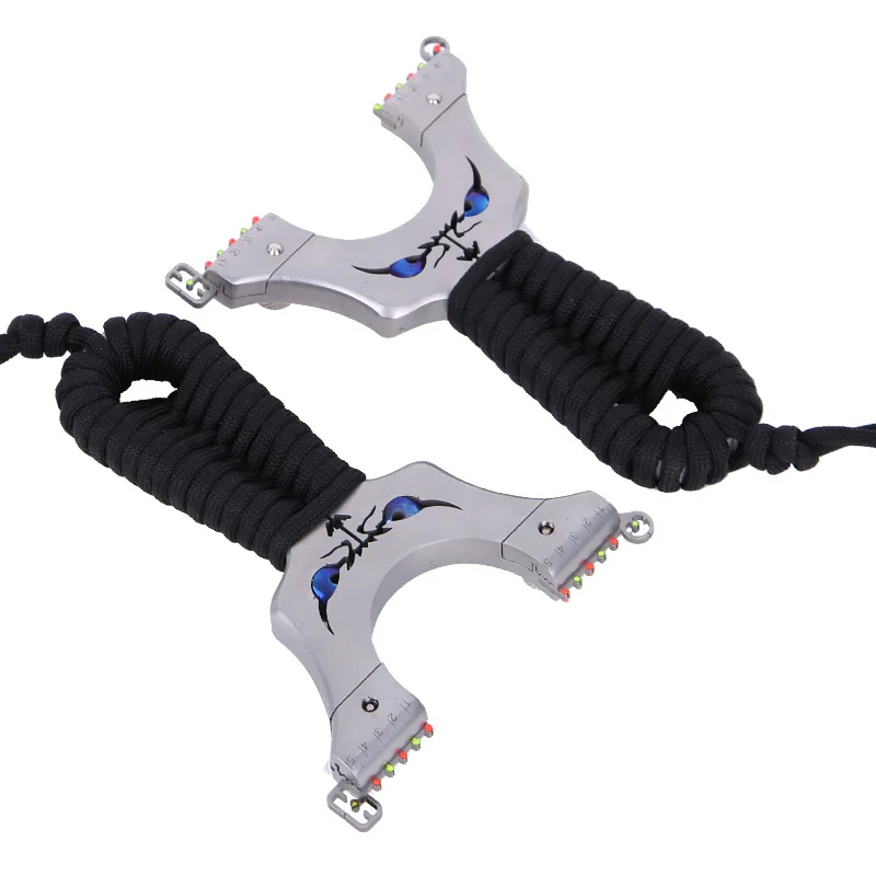 professional Slingshot Catapult Stainless High Quality Steel With Flat Rubber Band For hunting Shooting fishing slingshot professional Slingshot Catapult Stainless High Quality Steel With Flat Rubber Band For hunting Shooting fishing slingshot