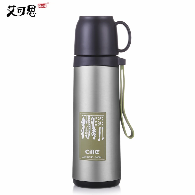 X&W High Quality Thermos Bottle Large Capacity Thermos Cup Home Office School Outdoor Travelling