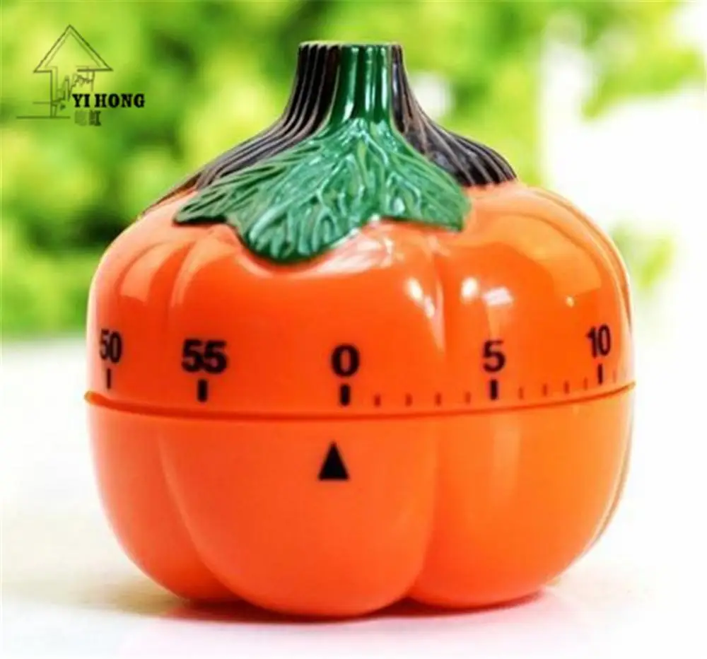YIHONG Kitchen electronic timer cute pumpkin timer reminders tomato