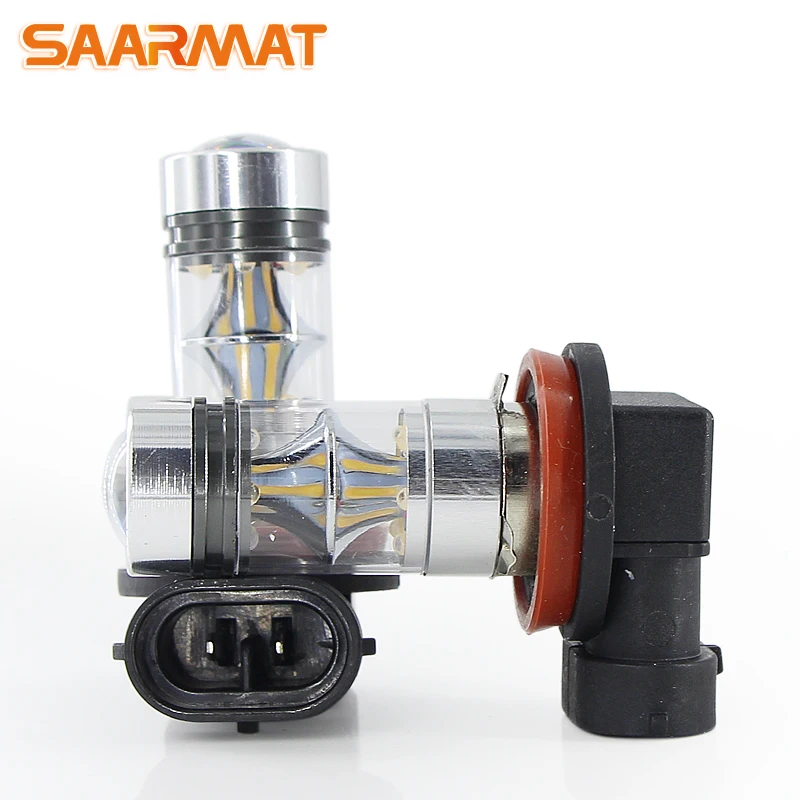 

2* Led H11 H8 Bulb Canbus No Error with Sharp Chips LED Fog Lamp Daytime Running Light For Mercedes Benz W211 W212 W221 W164 12V