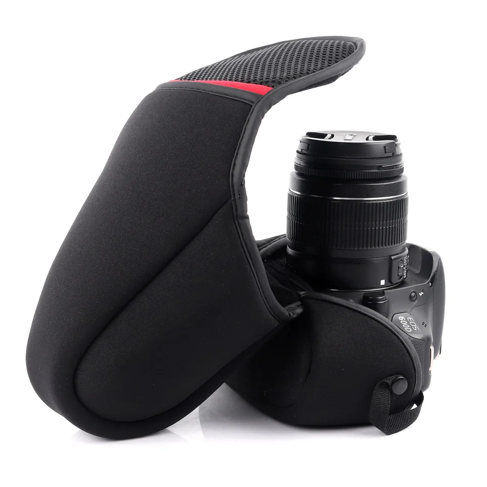 Лидер продаж 2018 стильная сумка для DSLR камер Canon 1300D 200D Nikon Sony alpha a6000 неопреновый