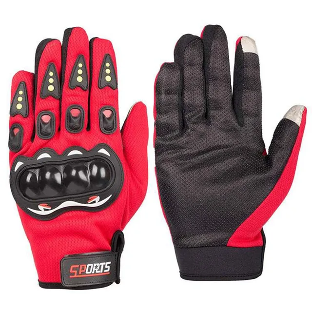 Hot sale High quality white Racing Full Finger Motorcycle Cycling