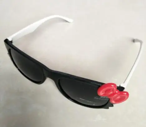 Поляризованные Китти очки «кошачий глаз» Для женщин дизайнерские модные солнечные очки Для мужчин студент со специальным покрытием для гонок солнечные леди, мужские солнцезащитные очки с бантом UV400 - Цвет: A