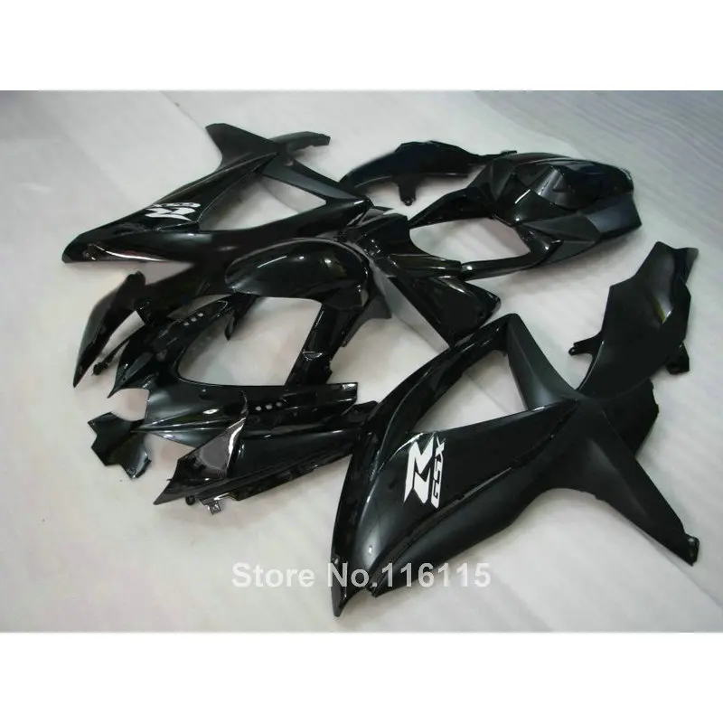 Набор инъекции обтекатель для Suzuki GSXR 600 750 К8 2008 2009 2010 GSXR600 GSXR750 08 09 10 все глянцевый черный обтекатели X582 Набор инъекции обтекатель для Suzuki GSXR 600 750 К8 2008 2009 2010 GSXR600 GSXR750 08 09 10 все глянцевый черный обтекатели X582