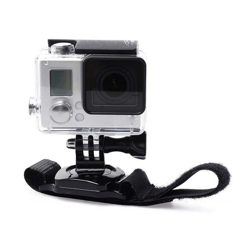 

Sport Camera Wrist band Strap Screw Camera Stablizer +Mount Tripod Holder for Gopro Hero 4 SJ4000 Strip Belt Hand Strap