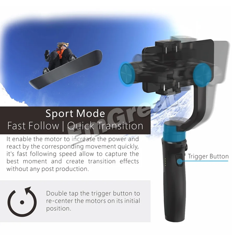  Hohem iSteady Mobile Plus 3-Axis Handheld Smartphone Gimbal Stabilizer for iPhone 11 XS X 8P 8 Sams