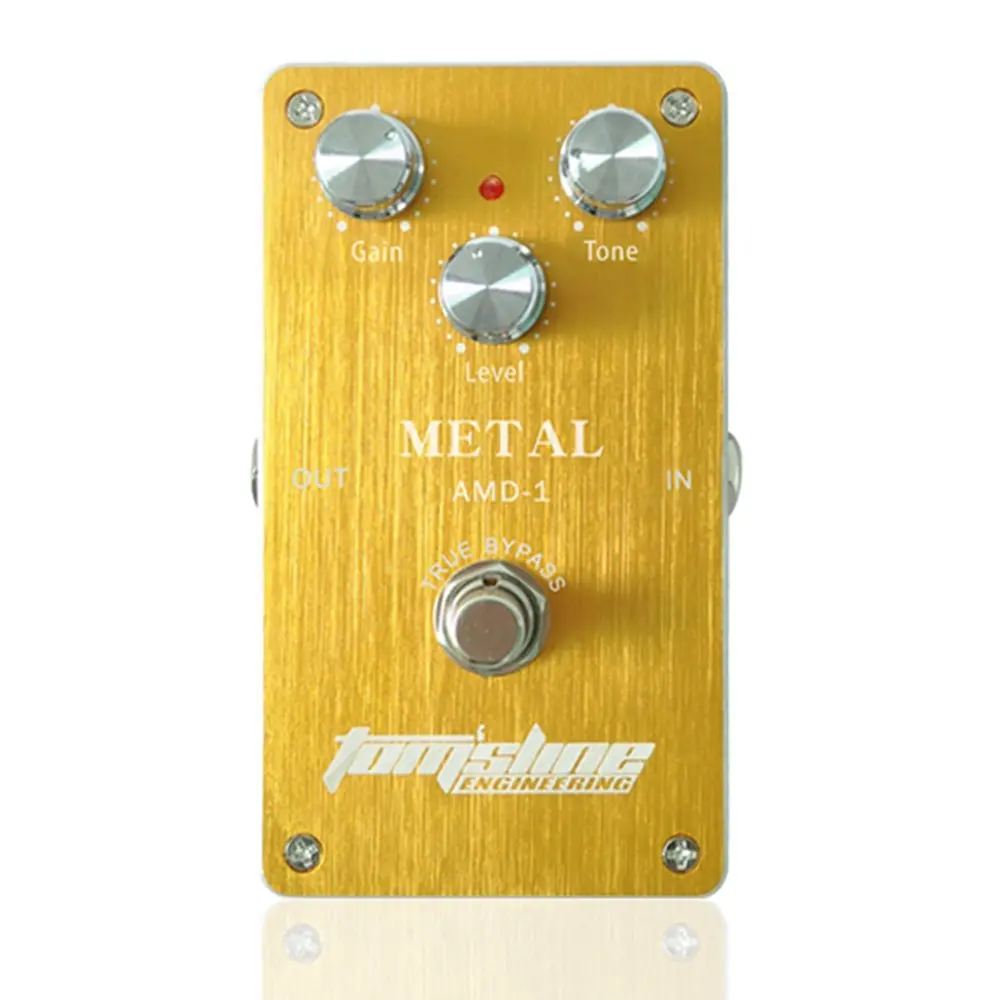 

Aroma AMD-1 Metal Analogue Tube Distortion Simulation Electric Guitar Effects Pedal