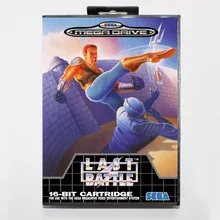 Последняя Битва 16 битная игра sega Mega Drive Card с розничной коробкой для sega Mega Drive для Genesis