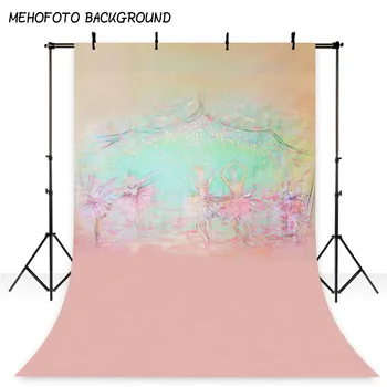 

Photography Backdrops Stage dancers Ballet pink green bokeh backdrops baby Shower newborn props spring background
