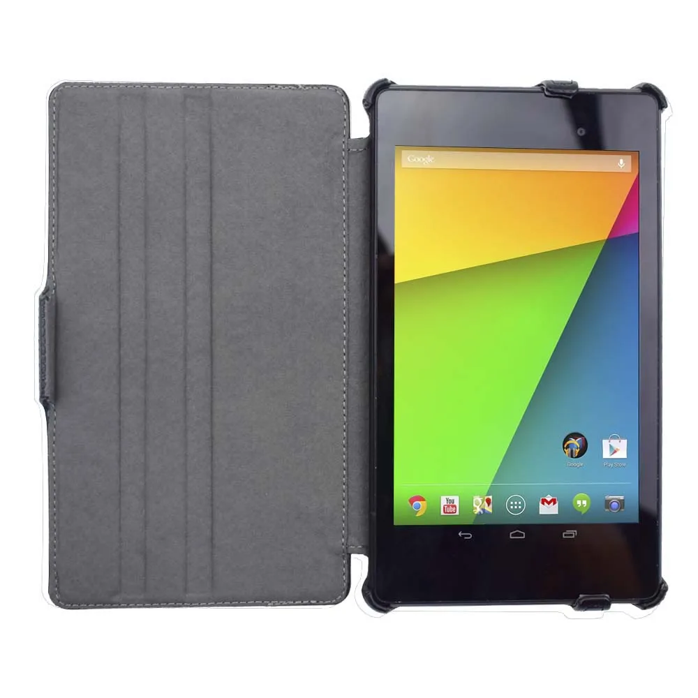 Тонкий чехол с Откидывающейся Крышкой-подставкой из кожи для ASUS Google Nexus 7 2nd 2 Gen II 2013, чехол для планшета+ пленка+ ручка