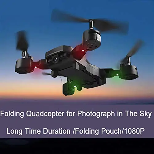 Дрон Hengfuntong Elec WiFi FPV с камерой 1080P складной Радиоуправляемый квадрокоптер
