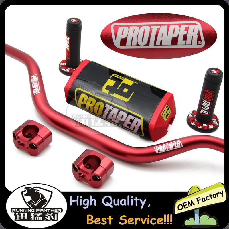 

Motorcycle Motocross 1 1/8" 28mm Handlebars Kit Fat Bar Handle Tubes For KTM CRF YZF WRF RM KXF Pit Dirt Bike Off-road Enduro