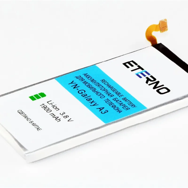 ETERNO Сменный аккумулятор для телефона Samsung GALAXY A3 A3000 A3009 A300 EB BA300ABE 1900 мАч хорошее