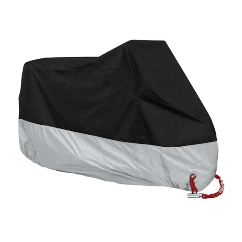 

Motorcycle Sun Protection Rain Cover Dust Cover Protection Cover Off-Road Motorcycle With Keyhole Decorative Clothing
