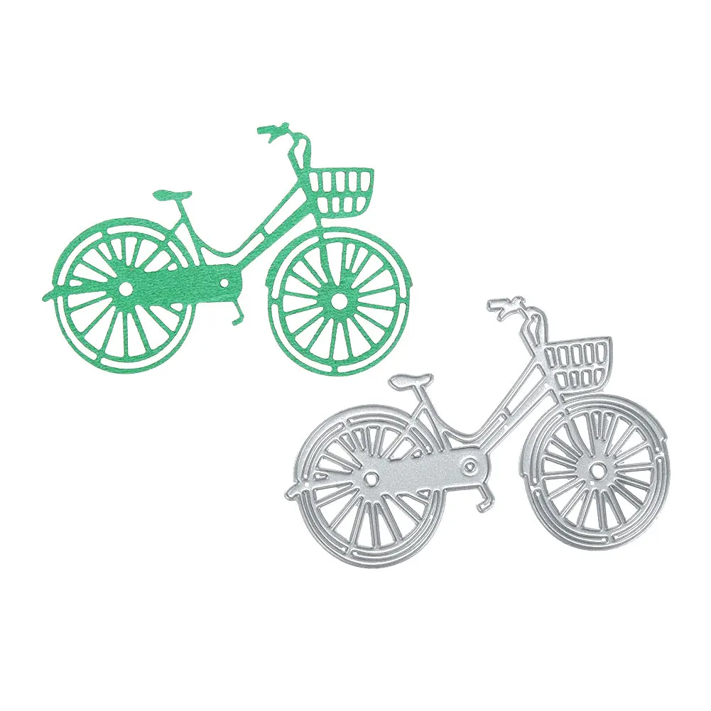 

Bicycle Decor Carbon Steel DIY Stencil Paper Craft Cutting Die Embossing Card Scrapbooking Photo Stamp Album Cards Cut Dies Gift