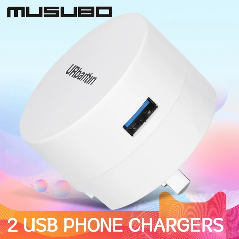 

Musubo 2 USB Mobile Phone Chargers For iPhone 8 Plus 7 6 X Max Xr iPad air Pro Mini Fast Quick Charge For Xiaomi Samsung S10 S9+