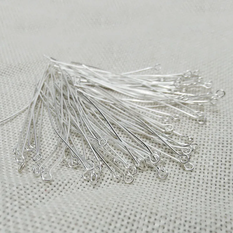 

60MM 50MM head pin eye pins flat head pins needles DIY Jewelry making Findings earring bracelet necklace beads pearl materials
