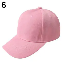Для женщин Для мужчин Повседневное S Бейсбол Кепки одноцветное Цвет пустой козырек шляпа Snapback Кепки