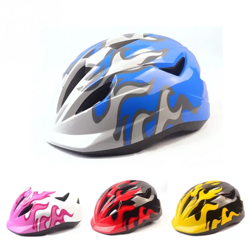 Дышащий Детский велосипедный шлем ПВХ+ EPS Сверхлегкий Детский велосипедный шлем безопасный Детский велосипедный шлем