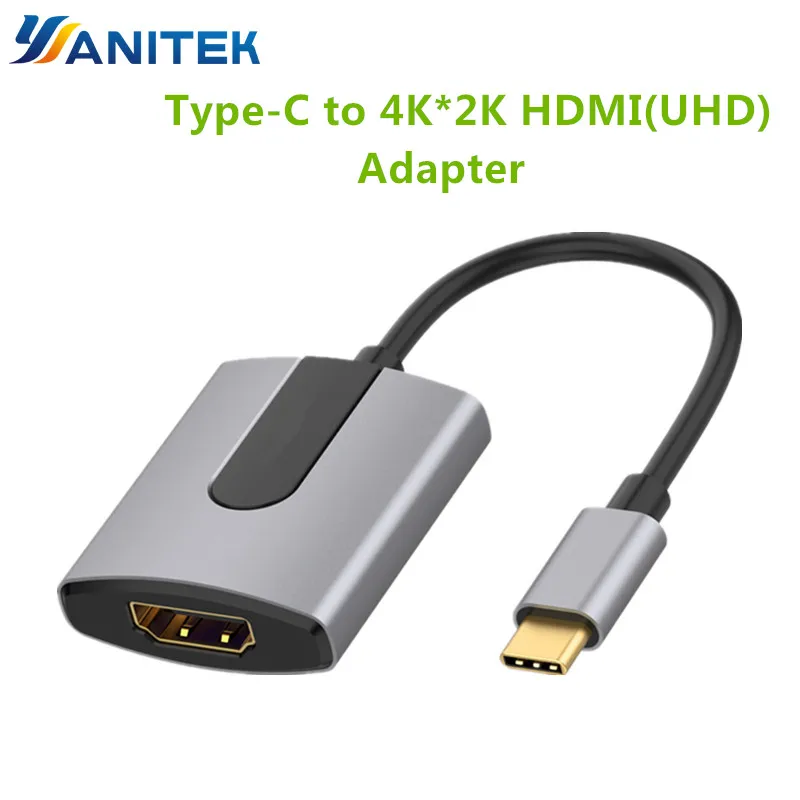 

yanitek Type-C to hdmi converter type-c to hdmi female Huawei mate10/P20pro Samsung S8+ Apple computer adapter connector
