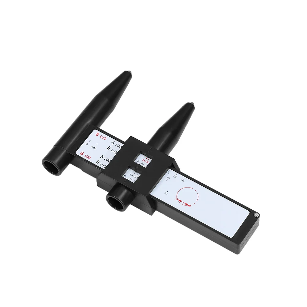 1PC Durable Universal 4 5 6 8 Holes Lug Wheel Bolt Pattern Gauge Hand