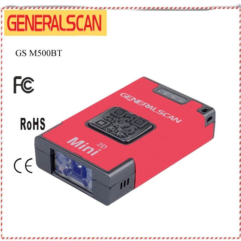 Generalscan M500BT البسيطة الباركود ماسحة لاسلكية 2000G الباركود ماسحة لنظام أندرويد يده قارئ شفرة التّعرّف Generalscan M500BT البسيطة الباركود ماسحة لاسلكية 2000G الباركود ماسحة لنظام أندرويد يده قارئ شفرة التّعرّف