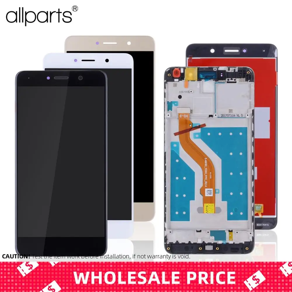 

2017 Version 5.5''For HUAWEI Y7 Prime LCD Screen For HUAWEI Enjoy 7 Plus Display Touch Screen Digitizer with Frame TRT-LX2