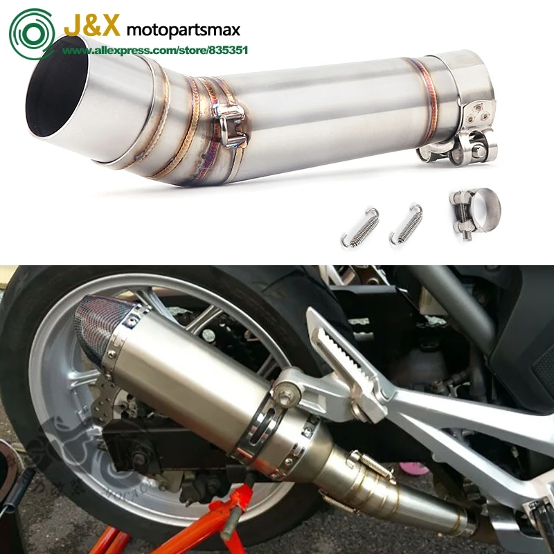

For HONDA NC700 NC750X NC750 NC700S 2012-2017 Motorcycle Exhaust middle Link pipe Slip-on