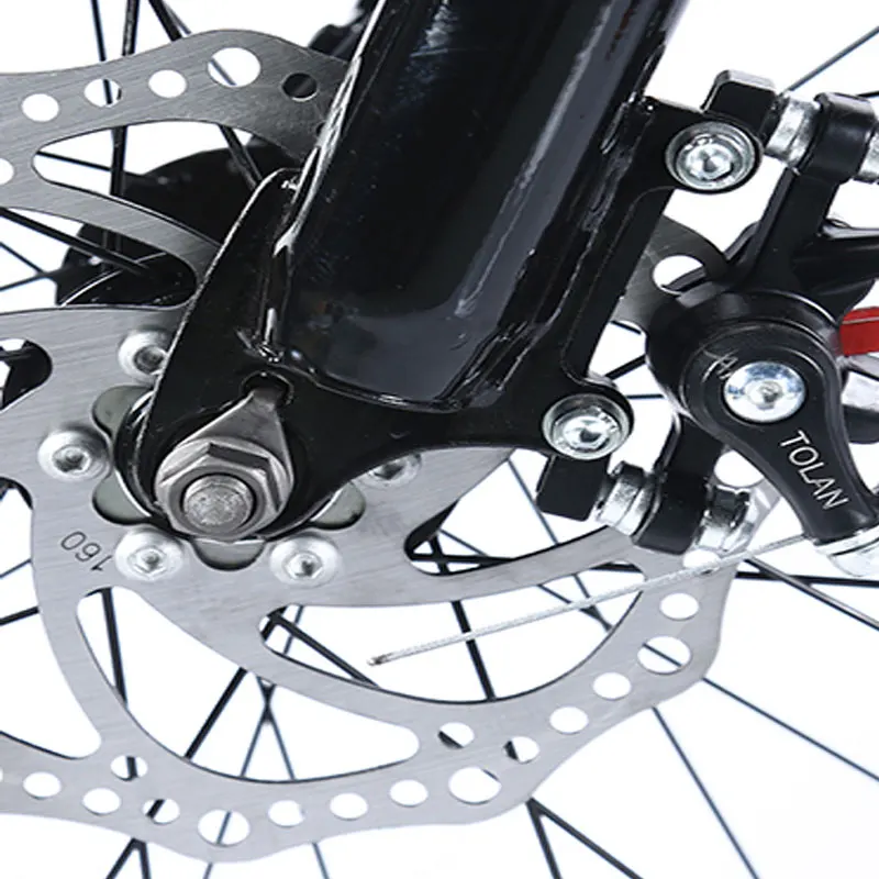 Top Mountain Bike Super Wide Tire Double Disc Brake 21 24 27 Speed 26 Inch Man and Women Adult Snow Bike Student 4