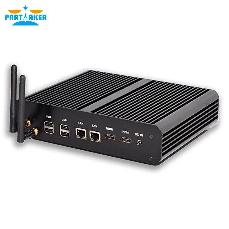 Мини ПК Windows i7 4650u 4500u Barebone HTPC Intel Nuc Безвентиляторный Компьютер Haswell Graphics HD 5000 300M