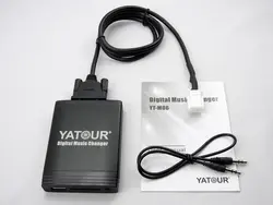 Yatour для Toyota Harrier Avensis Yaris матрица Vitz Автомобильный MP3-плеер USB адаптер Bluetooth цифровой cd-чейнджер SD AUX YT-M06 6 + 6