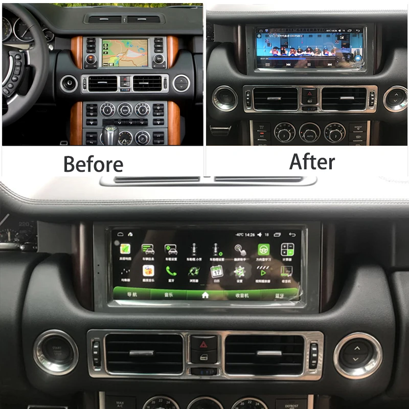 Cheap LiisLee Car Multimedia GPS Android Audio Radio Stereo For Land Rover Range Rover L322 2002~2012 Original Style Navigation NAVI 1