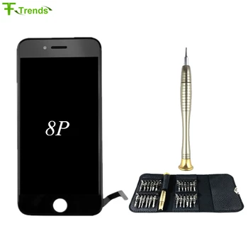 

Fftrends 20Pcs High Quality For iPhone 8 Plus LCD Pantalla Display Touch Screen Digitizer Assembly Free 25 In One Repair Kit