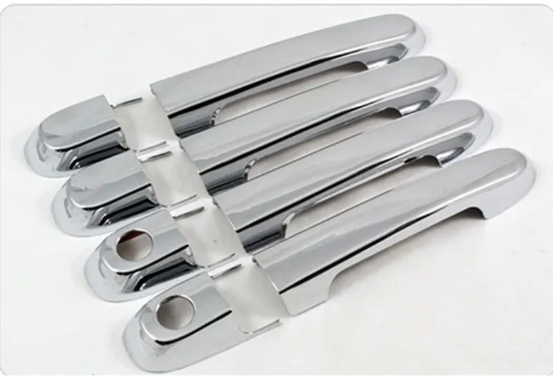 FUNDUOO-New-Chrome-Car-Side-Door-Handle-Cover-Trim-Sticker-For-Hyundai-Accent-2007-2008-2009