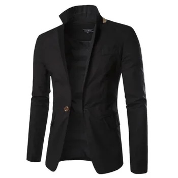 

Brand Slim Men Suits Mens Stylish Design Blazer Masculino Casual Business Fashion Jacket Coat Costume Homme Black Suit Jackets