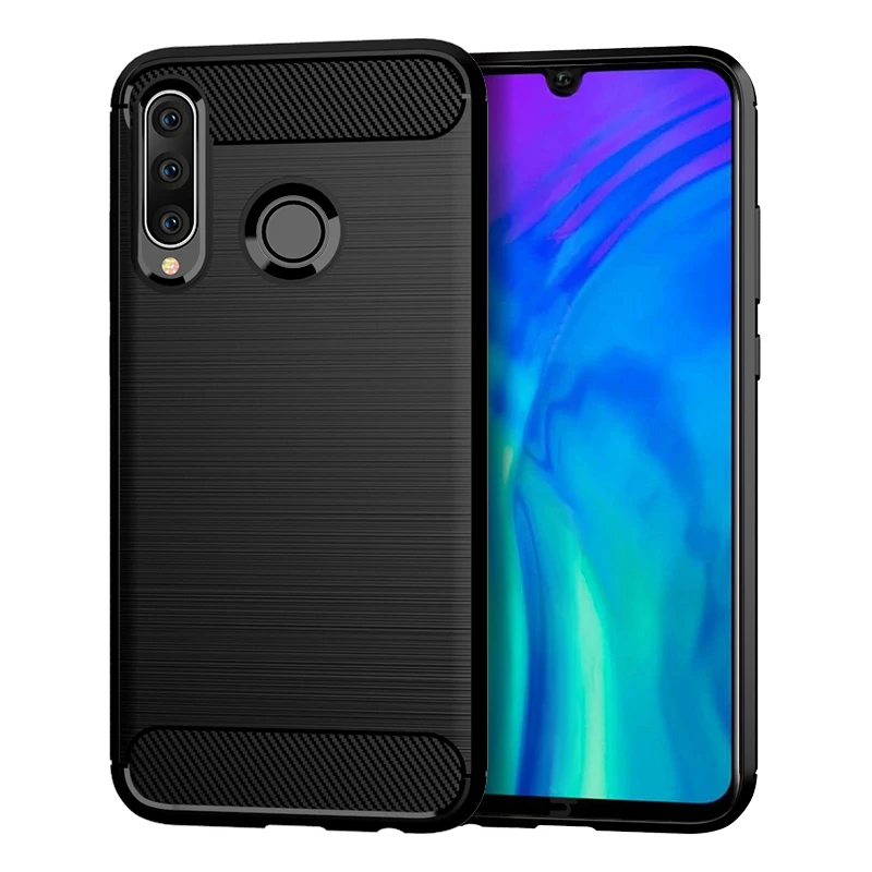 Чехол из углеродного волокна для Huawei Honor 20 Pro мягкий силиконовый чехол 10i 20i 9A 8A 8C 8X